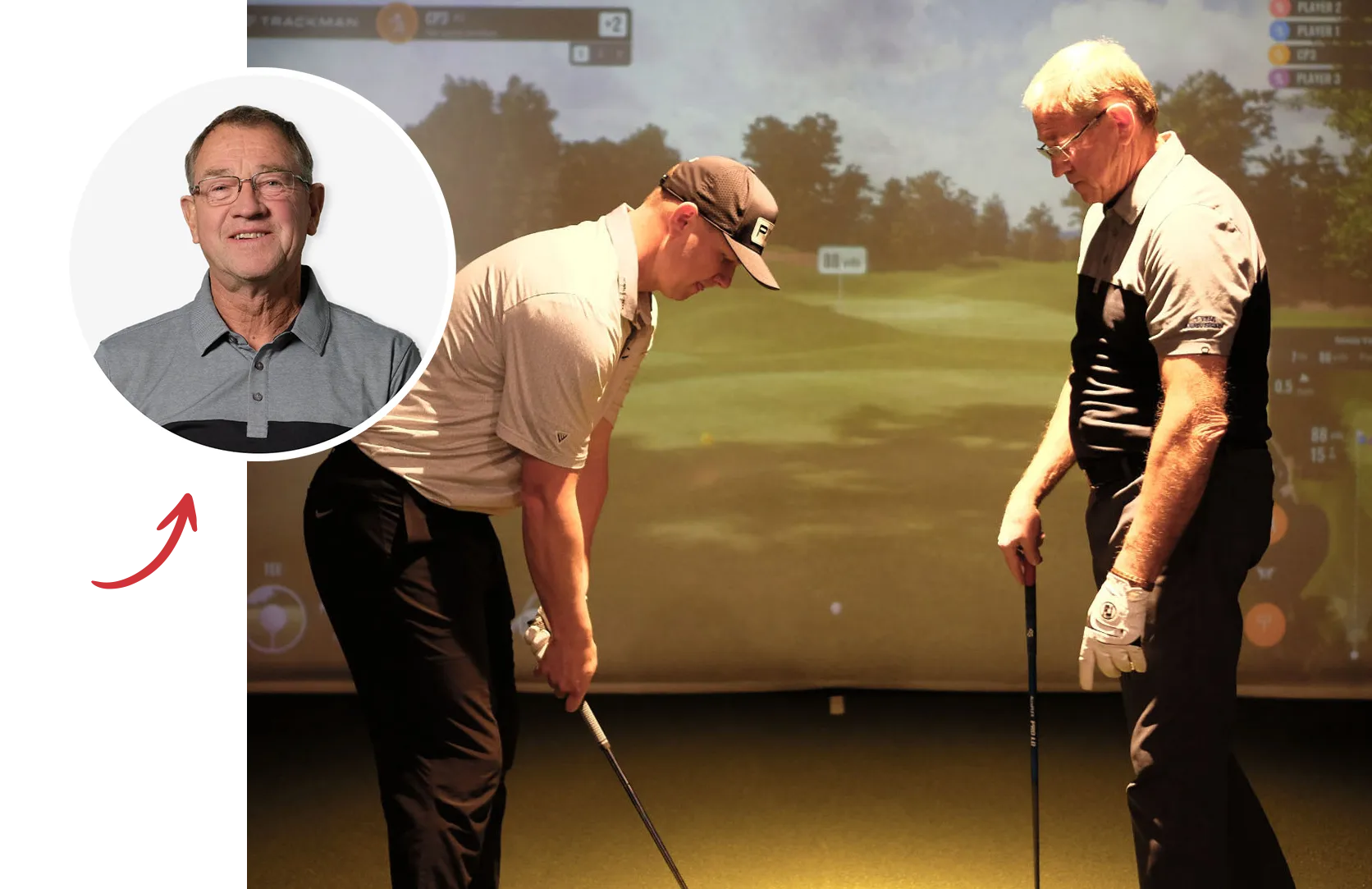 Private golf lessons at Pure Golf